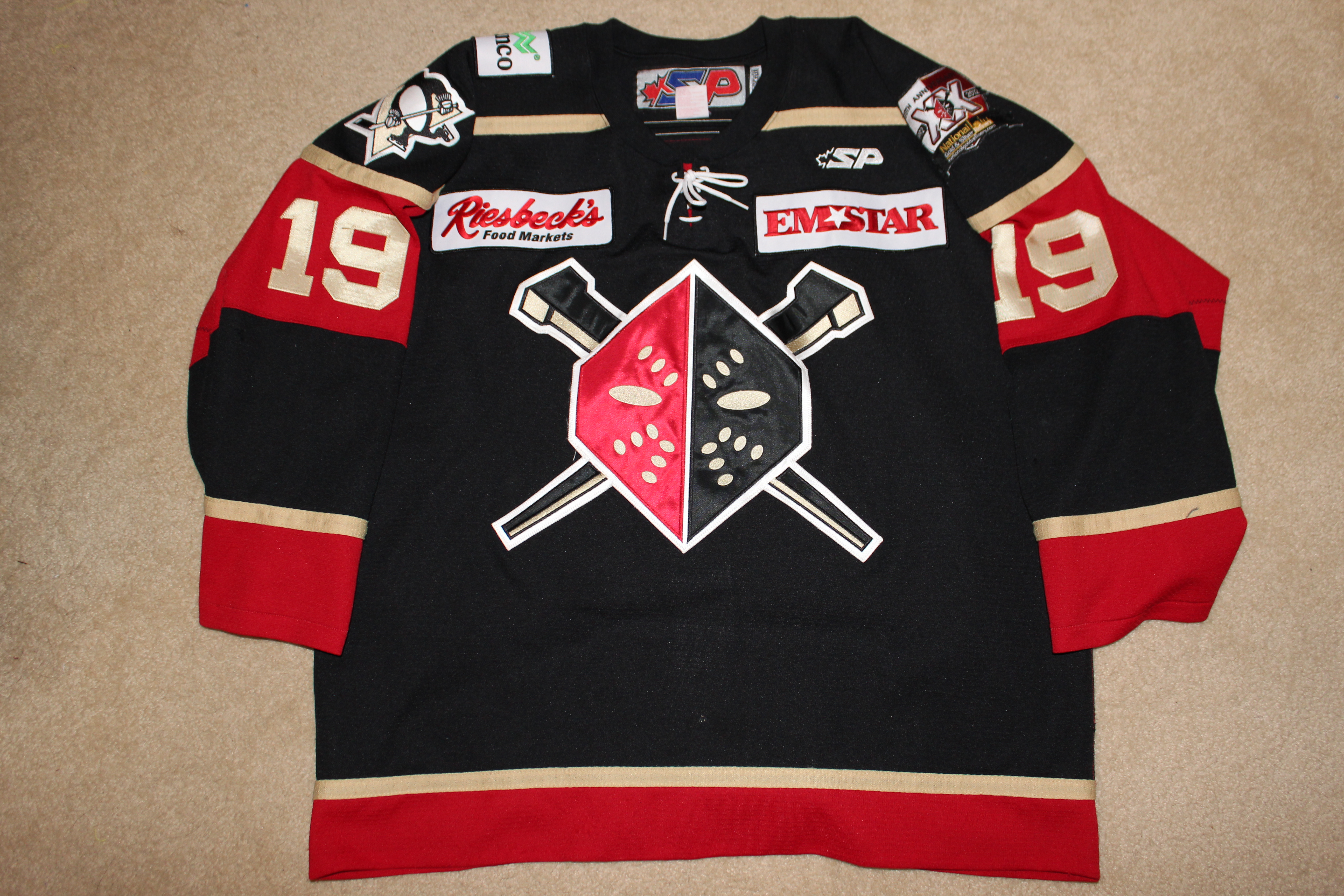 Wheeling Nailers on X: Want a game worn camouflage jersey? They